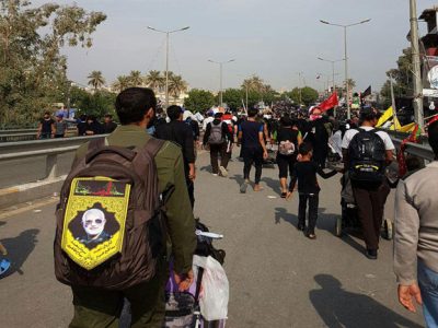 پیاده روی اربعین به نیابت از شهید سیاح طاهری